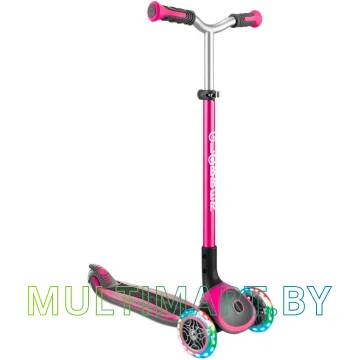 Самокат Globber Master Lights (розовый)